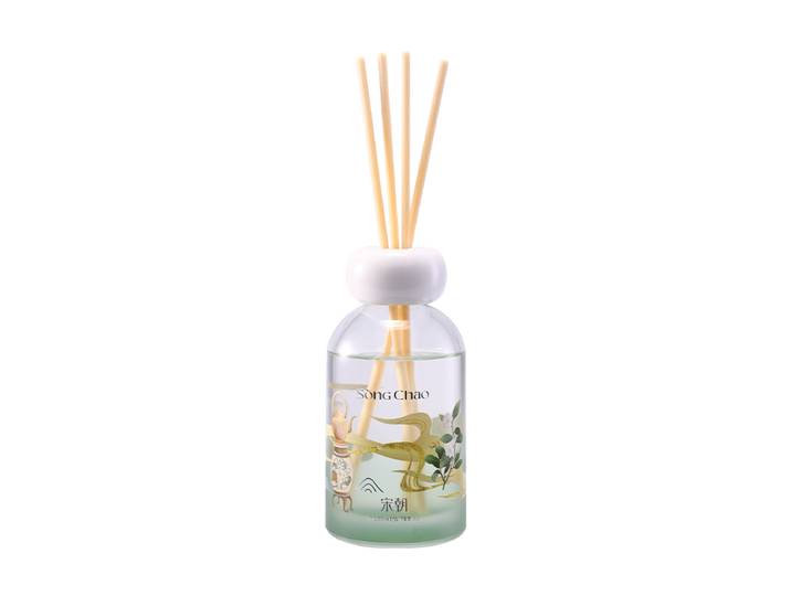 Série Painterly Diffuseur à Bâtonnets - Verger Serein 7,3*7,3*25,6 cm 96