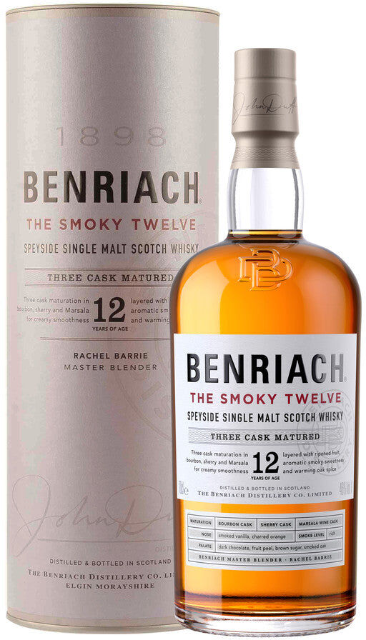 Benriach Whisky Single Malt 'The Smoky Twelve' 12 Anni