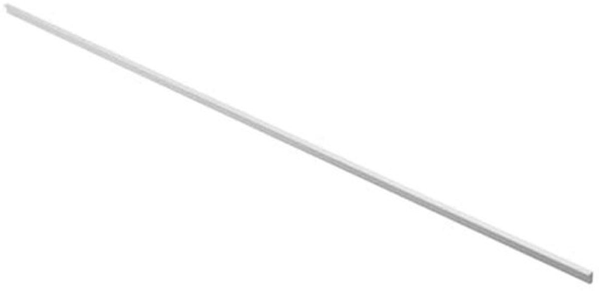 Slanke lange meubelgreep voor hoge meubels - Aluminium - Breedte: 120 cm