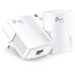 TP-Link TL-PA7019 KIT AV1000 Gigabit Powerline Starter Kit Weiß Plug & Play