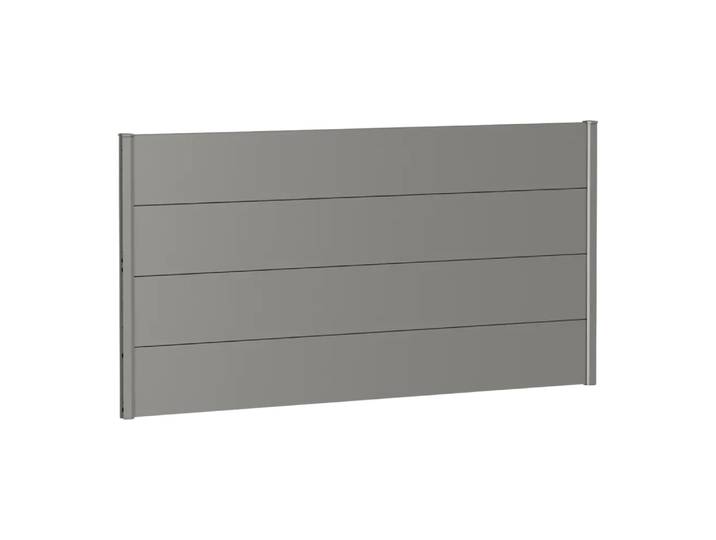 Sichtschutz Enns, Biohort, quarzgrau, Metall