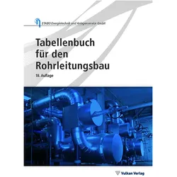Tabellenbuch für den Rohrleitungsbau, Fachbücher von ETABO Energietechnik und Anlagenservice GmbH