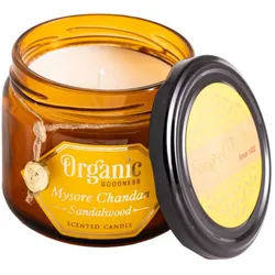 Organic Goodness Sojawachskerze - Sandelholz mit Deckel