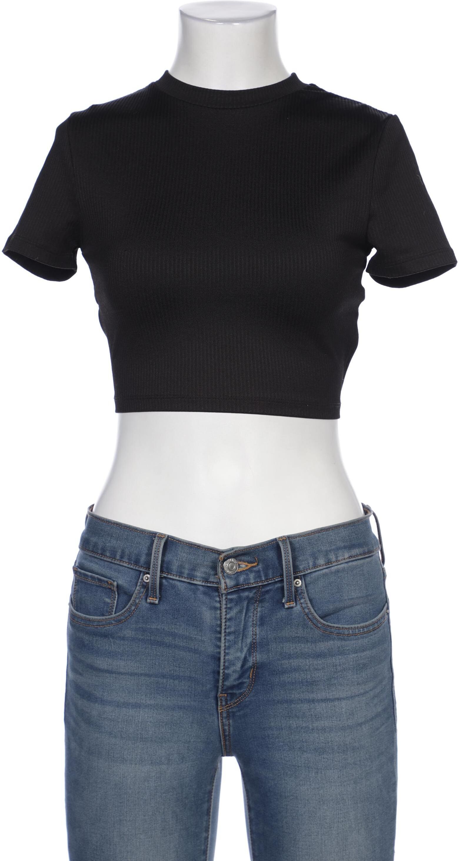 Primark Damen T-Shirt, Schwarz, Gr. EU 32, kein / Etikett - Second Hand