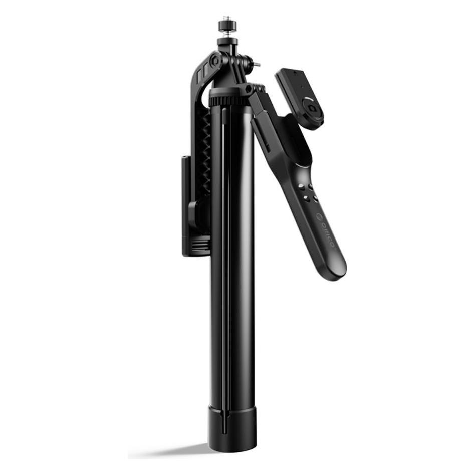 Orico SPM170 Selfie-Stick mit Stativ (1/4") für Smartphone-Kameras, Bluetooth 5.2 - Schwarz (6942227180797)