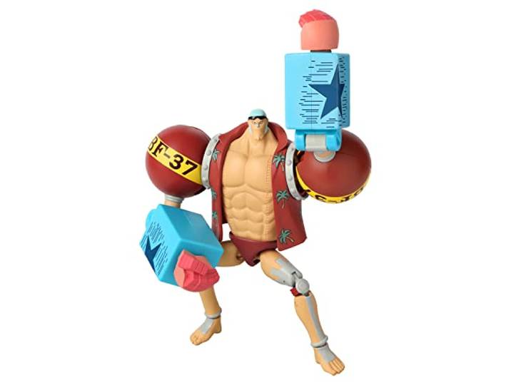 Bandai - Anime Heroes - One Piece - Animeheldenfiguur 17 cm - Franky - 36938 Multicolor