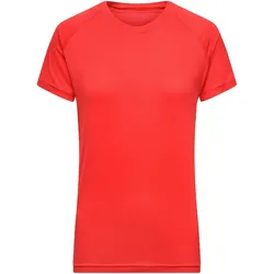 Damen Funktions-T-Shirt "JN519" - M - bright-red