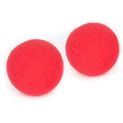Clown-Nase, 5 cm Ø, 2 Stück