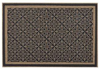 Mohawk Home Love Lives Tilework Dark Blue 2' X 3' Door Mat - 2' x 3'