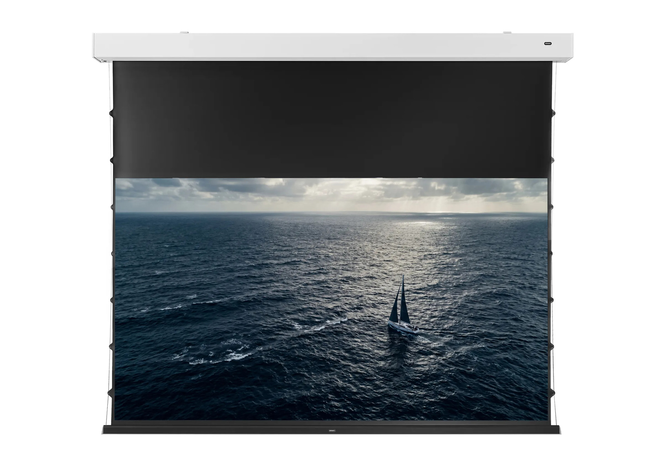 celexon Darkvision Kontrastleinwand Premium Plus 177 x 99cm - 80" Tension Motorleinwand