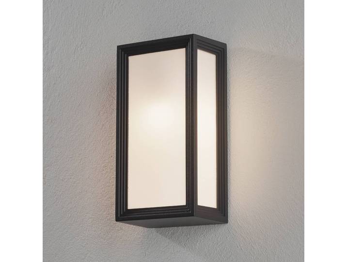 Trio Lighting LED Außenwandleuchte Timok, schwarz, Aluminium, Modern