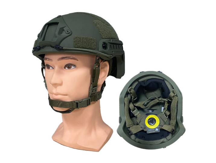 Casque tactique FAST - Casque tactique rapide en fibre de haute qualité. Casque tactique Wendy's avec coussin flottant suspendu. Chasse en plein air