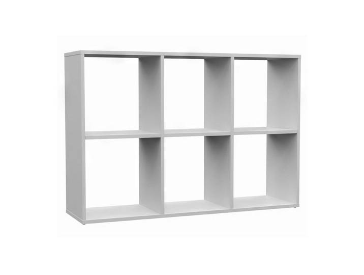 Selsey Standregal MALAX, Regal mit 4, 6 oder 8 Fächern – flexibel aufstellbar