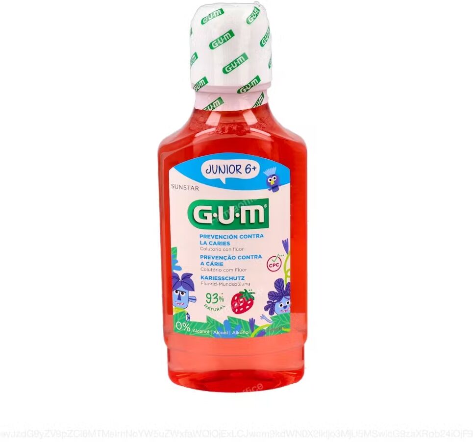 Gum Junior Mouthwash +6 Years Strawberry 300 ml