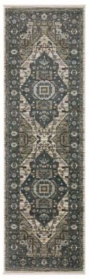 Style Haven Esme Traditional Center Medallion Area Rug