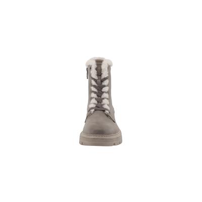 Winterstiefel TOM TAILOR "Tom Tailor Stiefel", Damen, Gr. 41, grau, Polyurethan, Schuhe Winterstiefel