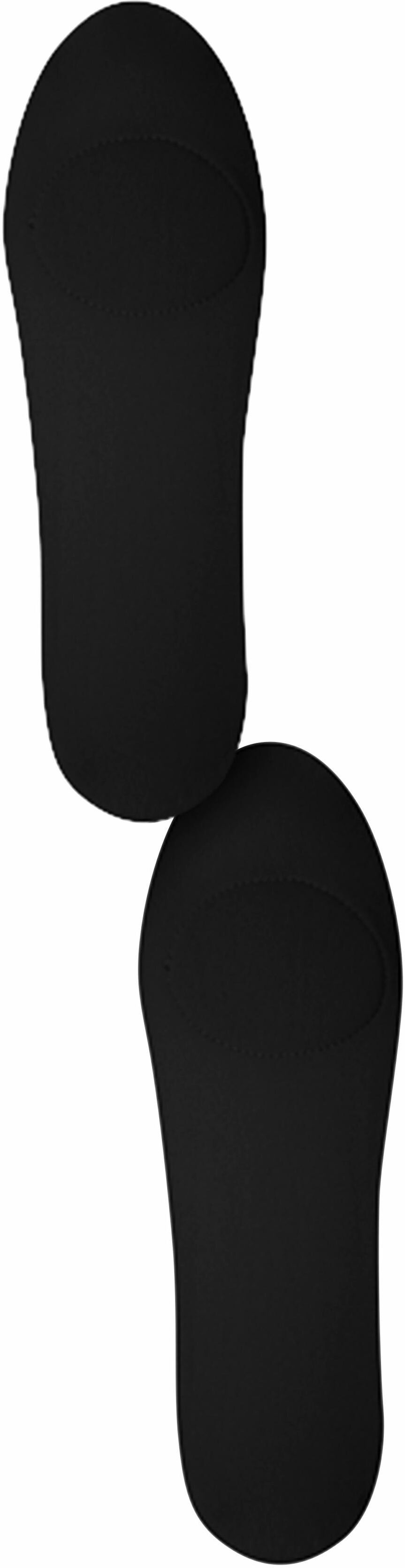 Füsslinge VIVANCE "Ultra Low Cut Füsslinge Unsichtbare Socken mit Pad für High Heels", Damen, Gr. 35-38, schwarz, Polyamid, unifarben, elastisch, Socken Füsslinge, mit Ballenpolster für Loafer, Ballerina schwarz 35-38