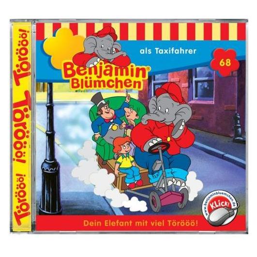 Kiddinx Folge 068: Als Taxifahrer (Benjamin Blümchen) (4001504265687)