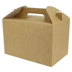 MONOUSO - Lunchbox Kraft 225x145x150mm (25 Stück)