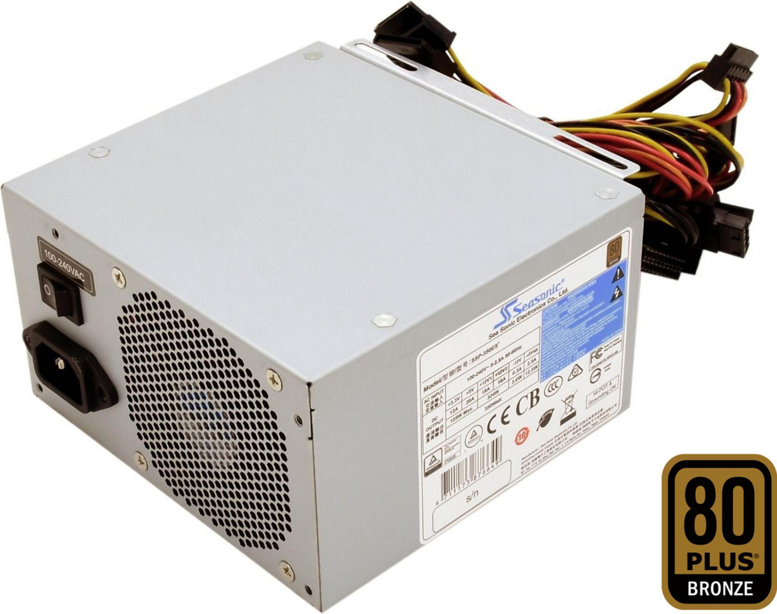 Seasonic SSP-400ES2 voeding, 400W, grijs