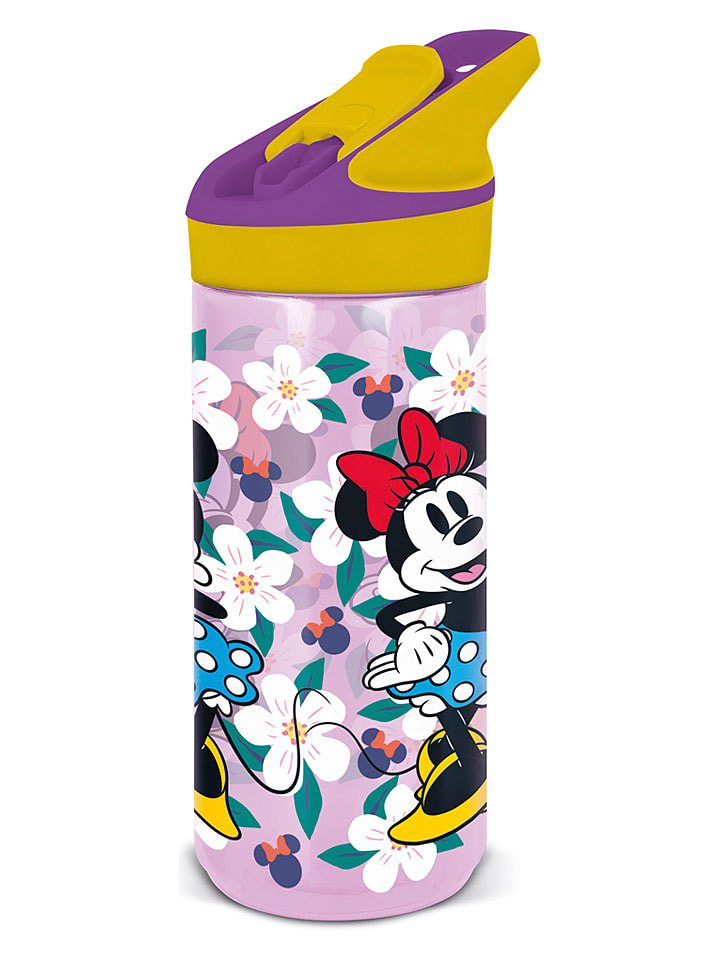 Stor Trinkflasche "Minnie" in Lila - 620 ml - onesize