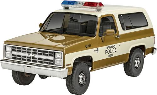 Revell 07724 Stranger Things Jim Hopper's Chevy Blazer K5 Automodell Bausatz 1:25