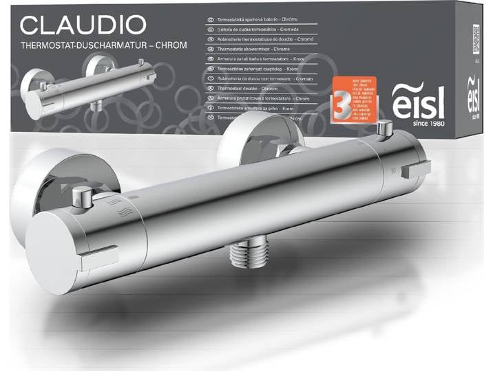 EISL Thermostat pour douche\, finition chromée