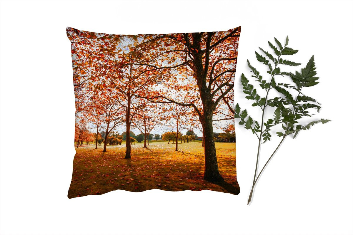 Sierkussen Herfstbladeren Natuur 45x45 cm