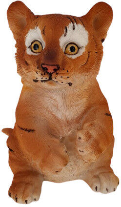 FD Dekofigur Tiger gerade sitzend 15 x 8 x 8 cm