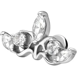 Titan Labret mit Innengewinde GOTISCHE KRONE