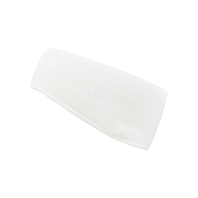 Stirnband CHILLOUTS "Freeze Fleece Headband", Herren, weiß, Fleece, Kunstfaser, unifarben, Mützen Stirnband, Wärmend und anschmiegsam