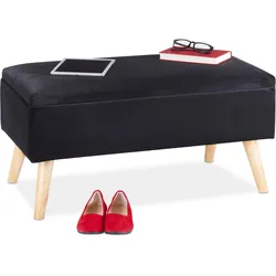 Relaxdays, Sitzbank, Sitzbank (80 cm)