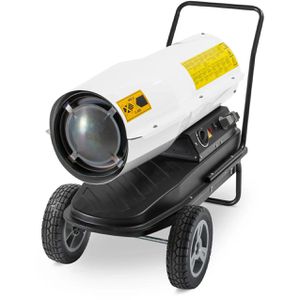 Trotec Heizlüfter IDE 30 D, bis 30000 Watt, Direkt-Ölheizgebläse, 19 L Tank, Spritzwasserschutz, 720 m³/h