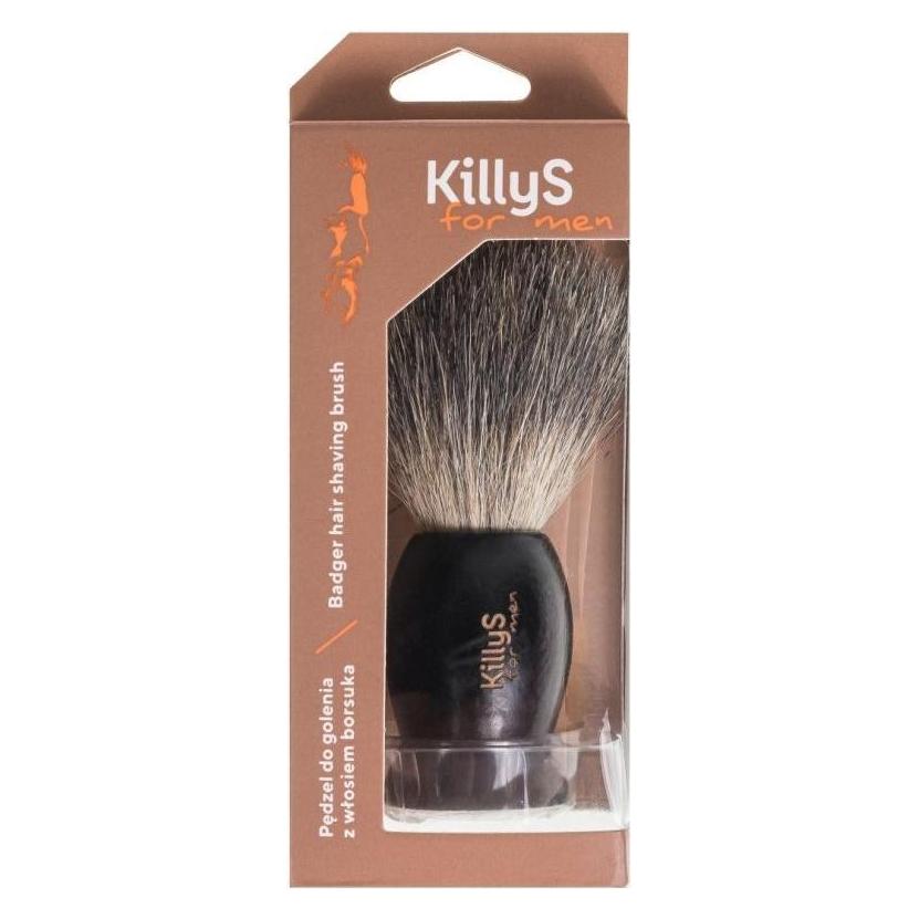 KillyS For Men Badger Hair Shaving Brush Badger Bristle Shaving Brush (Rasierpinsel) (3031445009768)