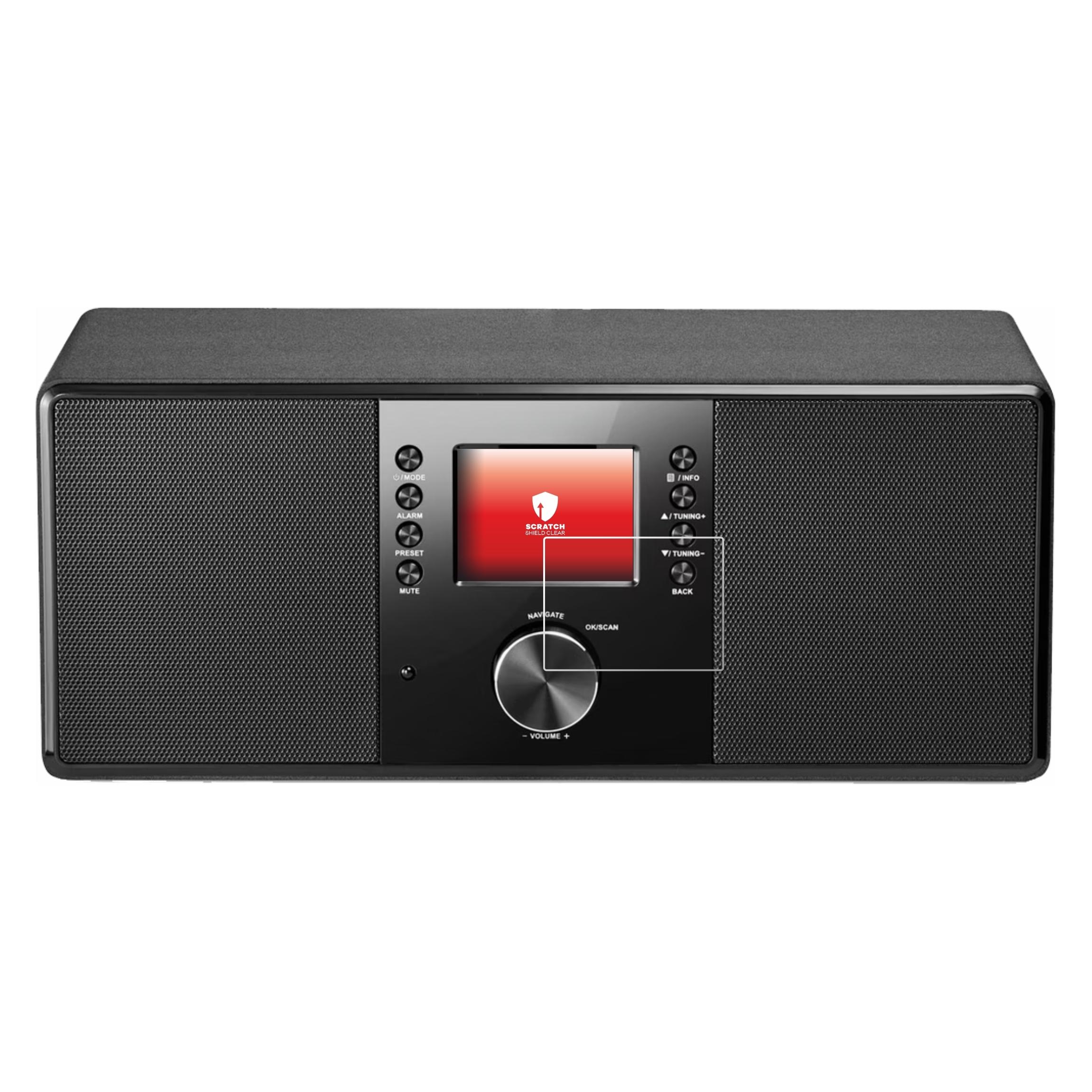 upscreen Schutzfolie für Karcher DAB 7000i Displayschutz Displayschutzfolie Folie Klar Transparent (2864937)