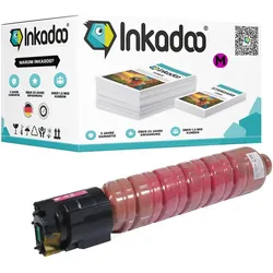 Inkadoo, Toner, Toner kompatibel zu Ricoh 821076 / TYPE SP C 430 E Toner, magenta Magenta (M)