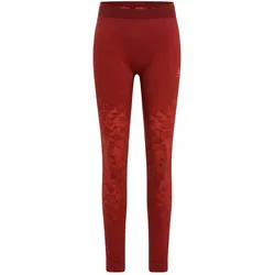 Odlo, Damen, Funktionsunterhose, BL BOTTOM long KINSHIP PW 200 (L), Rot