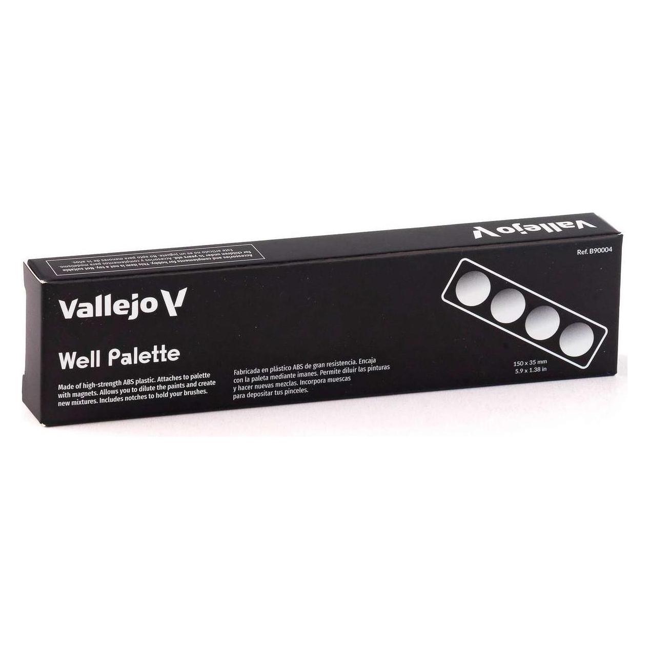 Wittmax Well palette with magnet attachment 149x34x13mm (B90004)
