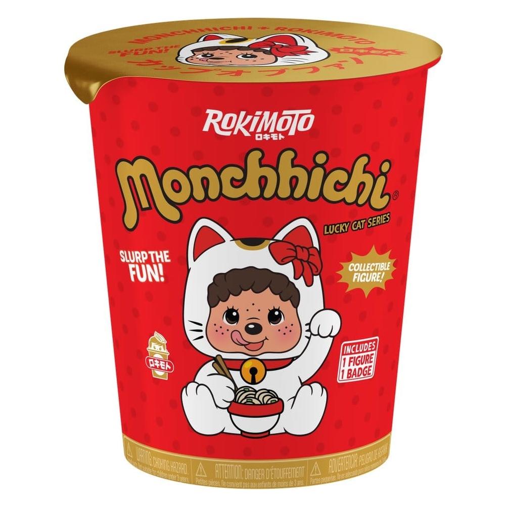 Funmaker Inc. Monchhichi Rokimoto présentoir figurine Cup of Fun Lucky Cat Series 10 cm Blind Box (6) (78265832)