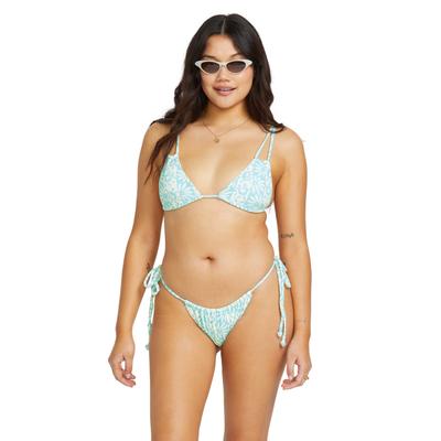 Bikini-Hose BILLABONG "Happy Dance", Damen, Gr. XS, blau, Obermaterial:96% Nylon 4% Elasthan., Badehosen Bikini-Hose