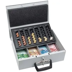 Wedo 150 100837 Geld- & Kartenkassette Silber
