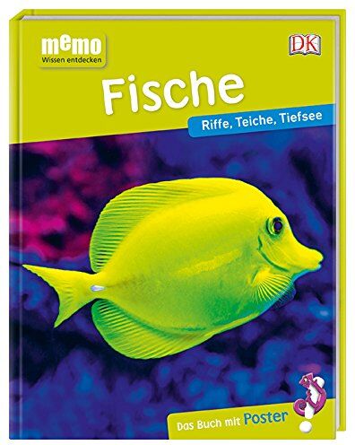 memo Wissen entdecken. Fische: Riffe, Teiche, Tiefsee. Das Buch mit Poster! - Preis vom 09.10.2026 07:28:09 h