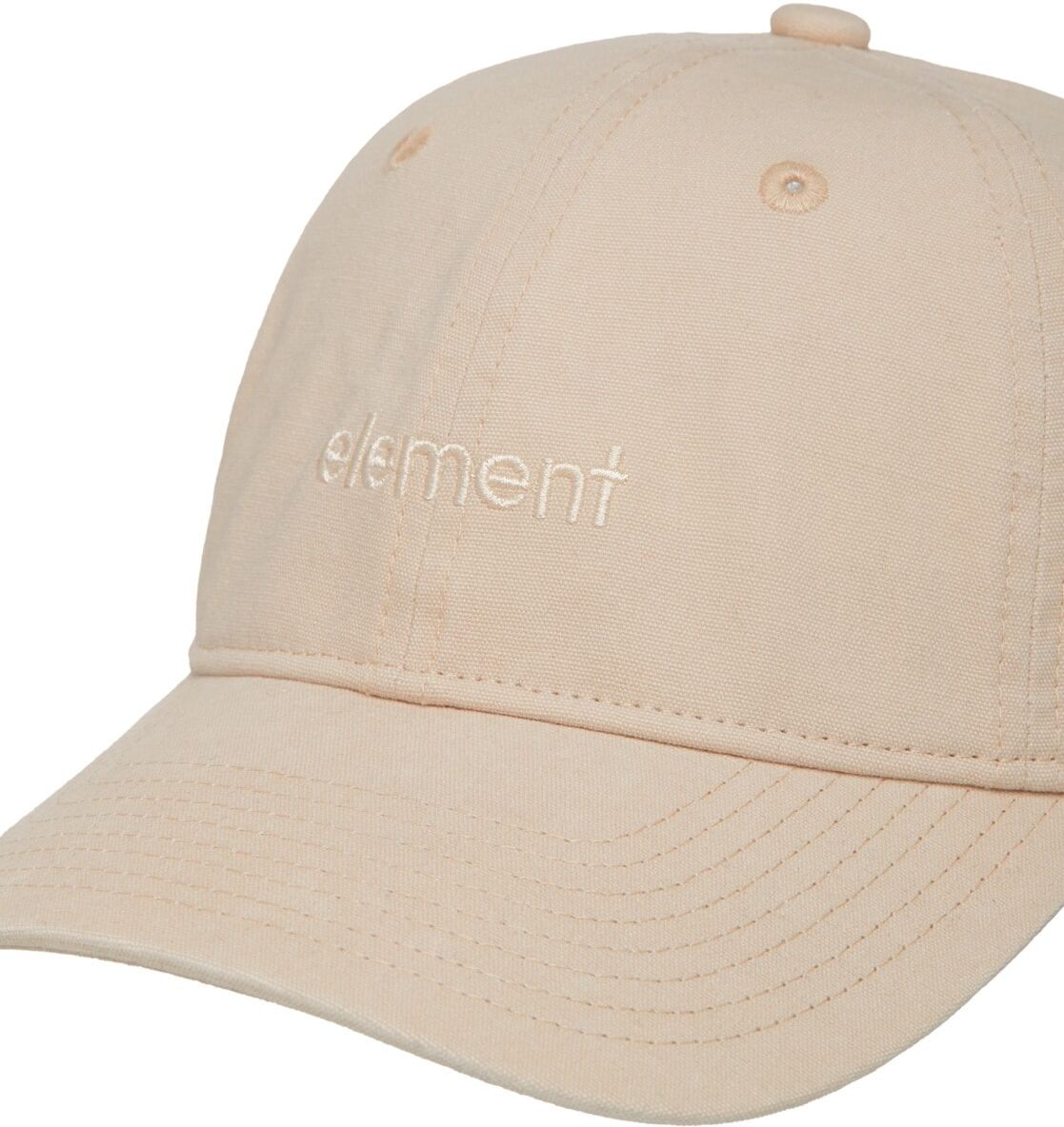 Fitted Cap ELEMENT "Lowcase Dad", Herren, beige (oat milk), Obermaterial: 100% Baumwolle., Caps Fitted Cap