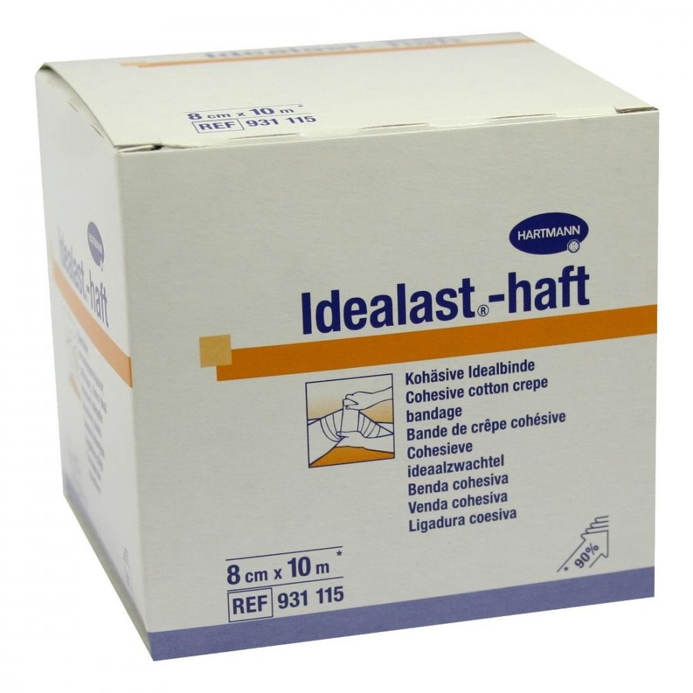 PAUL HARTMANN AG Idealast Haft Binde 8 cmx10 m 03517471