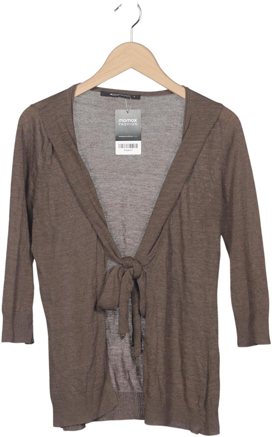 Expresso Damen Strickjacke, Braun, Gr. S, kein / Etikett - Second Hand