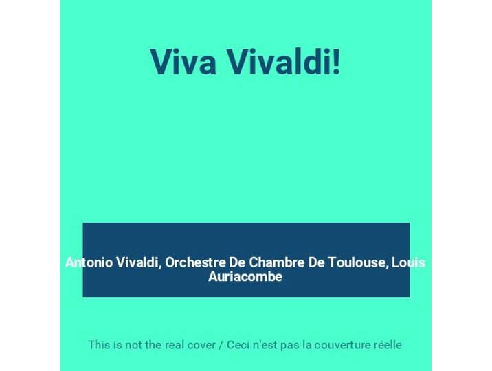 Vivaldi Viva Vivaldi