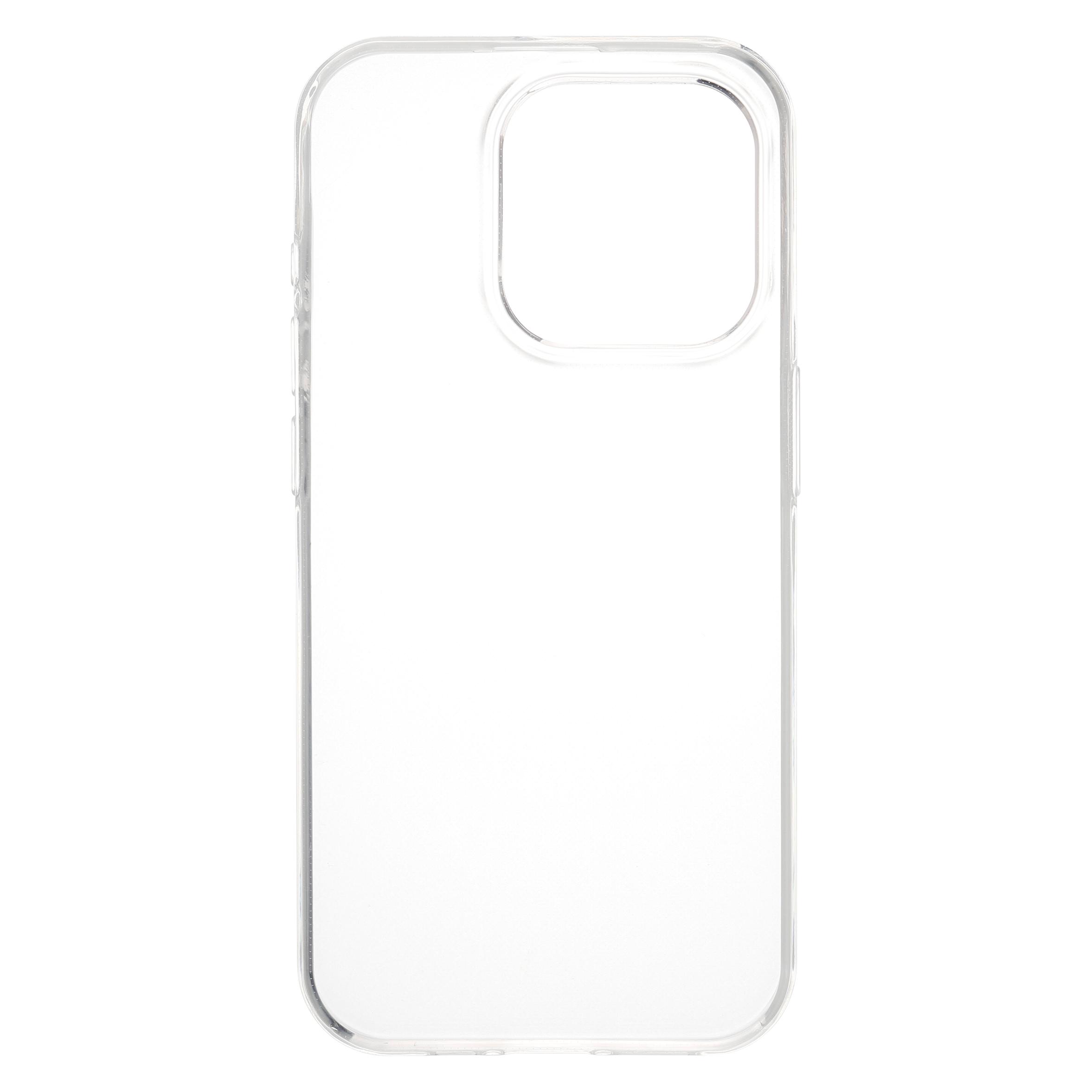 FoneKit silikonisuoja, iPhone 15 Pro, läpinäkyvä (Apple iPhone 15 Pro) (DJS0110 clear TPU IP 15 Pro)