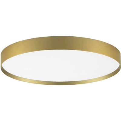 NOVA LUCE Deckenleuchte "ROI", gold (goldfarben), 1, Ø 50cm H: 8,5cm, 1 Stk., Leuchten, Deckenleuchte