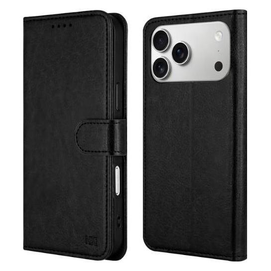 WD HDD Clasp Wallet-Hülle für Samsung A515 A51, schwarz (Samsung Galaxy A51) (66068506)