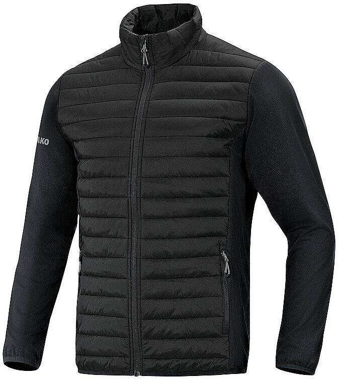 JAKO Herren Trainingsjacke Hybrid Premium schwarz   S M